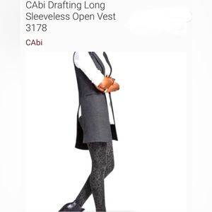 Cabi sleeveless drafting vest